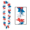Patriotic Star Party Lei for 4th of July