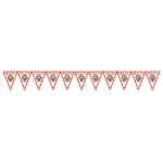 Soccer Pennant Banner - Mexico (Pack of 6) Mexico pennant banner, Mexican flag banner, soccer Mexico decorations, Mexico party supplies, Mexican themed décor, tricolor pennant banner, soccer party decorations, World Cup Mexico décor, international party supplies, Party Express Mexico banner