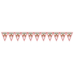 Soccer Pennant Banner - Portugal (Pack of 6) Portugal pennant banner, Portuguese flag banner, Portugal party supplies, soccer Portugal decorations, Portugal themed décor, red and green pennant banner, World Cup Portugal décor, international party decorations, Portuguese event décor, Party Express Portugal banner