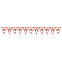 Soccer Pennant Banner - Portugal (Pack of 6) Portugal pennant banner, Portuguese flag banner, Portugal party supplies, soccer Portugal decorations, Portugal themed décor, red and green pennant banner, World Cup Portugal décor, international party decorations, Portuguese event décor, Party Express Portugal banner