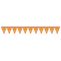 Soccer Pennant Banner - Spain (Pack of 6) Spain pennant banner, Spanish soccer banner, red yellow soccer décor, Spain flag decorations, coat of arms Spain décor, soccer party supplies, all-weather pennant banner, Party Express Spain banner, international sports decorations