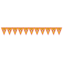 Soccer Pennant Banner - Spain (Pack of 6) Spain pennant banner, Spanish soccer banner, red yellow soccer décor, Spain flag decorations, coat of arms Spain décor, soccer party supplies, all-weather pennant banner, Party Express Spain banner, international sports decorations
