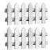 3-D White Fence Prop
