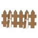 White Picket Fence Stand-Ups (Pack of 8)  - 58342