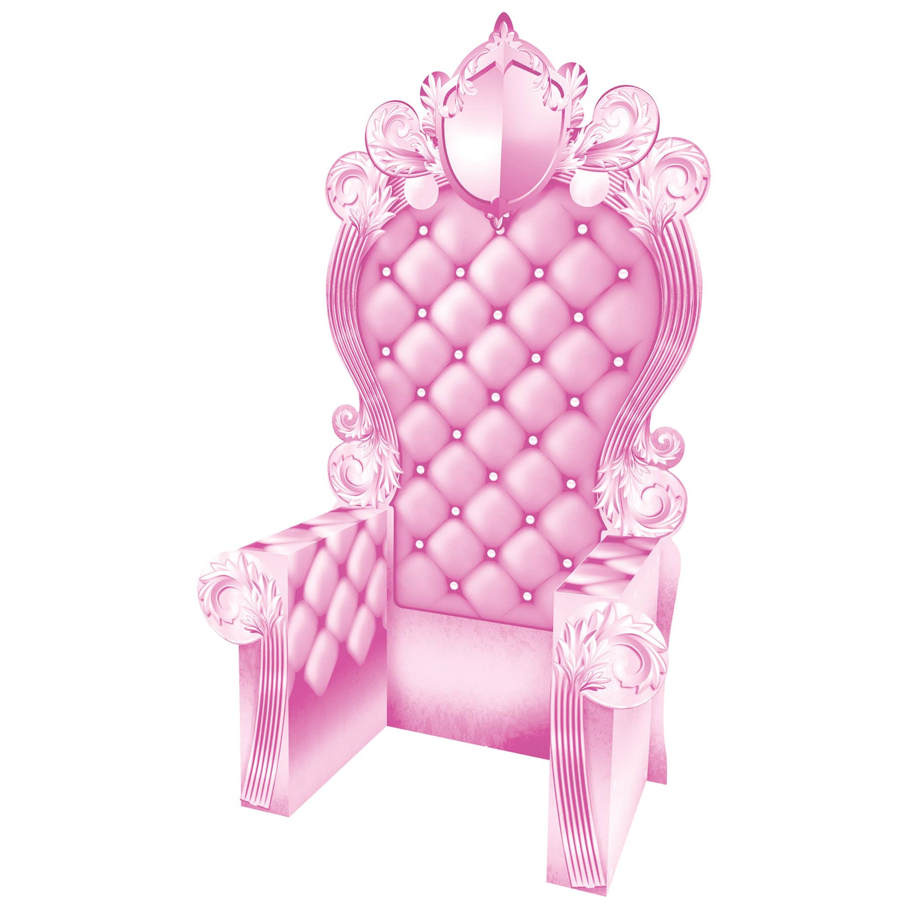 Pink 3-D Prom Throne Prop