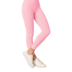 Pink Adult Footless Tights (Pack of 12 Pair) pink footless tights, adult tights, polyester tights, costume tights, one size fits most tights, dance tights, group costume accessories, Party Express tights, pack of 12 tights
