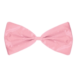 Pink Bow Tie (Pack of 12) pink bow tie, silk bow tie, elastic bow tie, one size fits most bow tie, costume accessories, party bow ties, pink party accessories, Party Express bow ties, pack of 12 bow ties