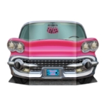 Pink Convertible Fun Photo Prop