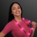 Pink LED Flashy Beads (Pack of 12) - PA12009-PK