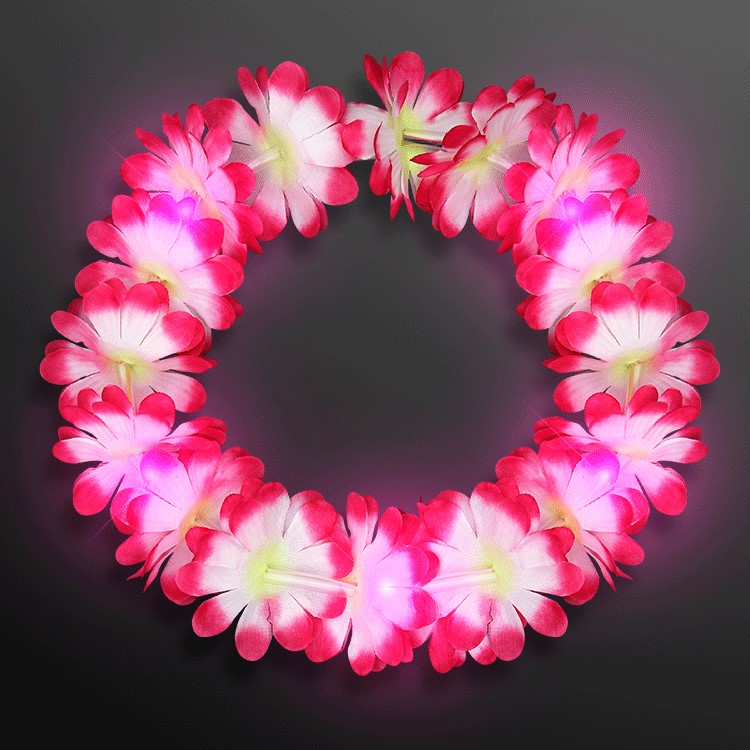 Pink Led Crown Pink LED Flower Crowns