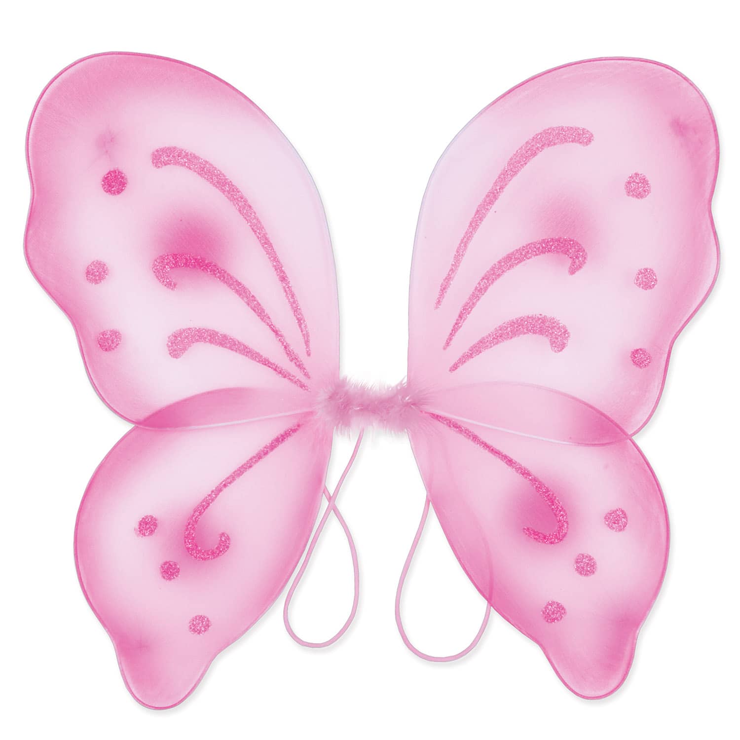 Pink Nylon Fairy Wings