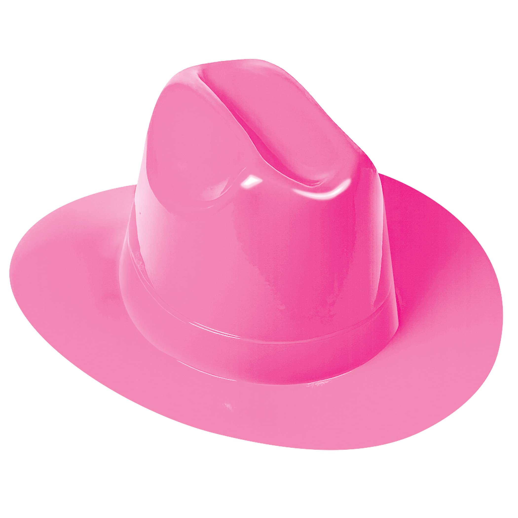 Pink Plastic Cowboy Hat (Pack of 25) pink plastic cowboy hats, bulk cowboy hats, cowboy hats pack of 25, western party hats, pink cowboy hats wholesale, bachelorette party cowboy hats, western costume accessories, party hats bulk, western theme party supplies