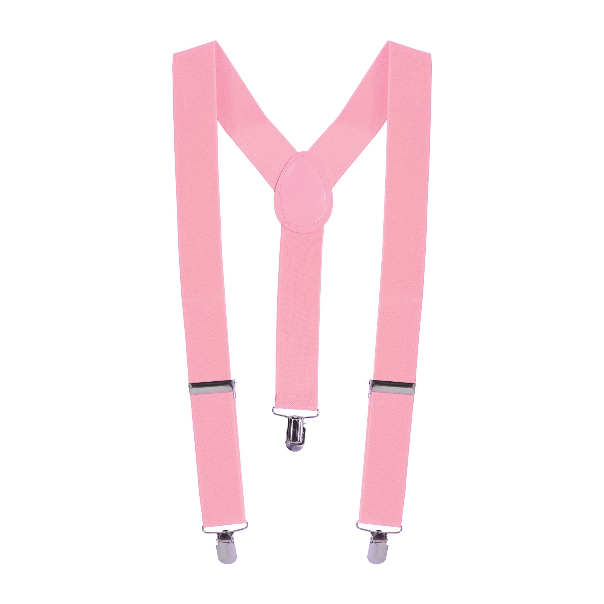 Pink Suspenders (Pack of 12) pink suspenders, adult suspenders, elastic suspenders, 1-1/2 inch suspenders, suspenders pack of 12, costume suspenders, party accessories, group costume accessories, pink costume gear, Party Express suspenders