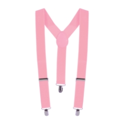 Pink Suspenders (Pack of 12) pink suspenders, adult suspenders, elastic suspenders, 1-1/2 inch suspenders, suspenders pack of 12, costume suspenders, party accessories, group costume accessories, pink costume gear, Party Express suspenders