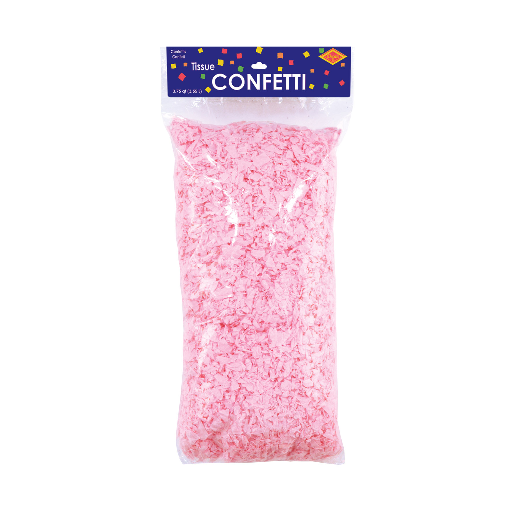 Pink Tissue Confetti (Pack of 6) Pink Tissue Confetti, decoration, centerpiece, party favor, valentines, new years eve, easter, wholesale, inexpensive, bulk