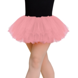 Pink Tutu (Pack of 6) pink tutu, pink tulle skirt, tutu pack of 6, 5-layer tutu, elastic waistband tutu, costume tutus, party tutus, group costume accessories, one size fits most tutu, Party Express tutus