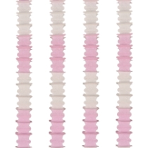 Pink & White Ceiling Drops