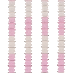 Pink & White Ceiling Drops