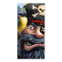 Pirate Door Cover for a themed pirate party