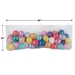 Plastic Balloon Bag w/Balloons 3' x 6' 8" (Packed of 1) - 55910-B
