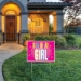 Plastic Birthday Girl Yard Sign (Pack of 6) - 53897