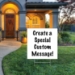 Plastic "Blank" Yard Sign (Pack of 6) - 53862
