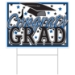 Plastic Congrats Grad Yard Sign