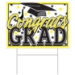 Plastic Congrats Grad Yard Sign