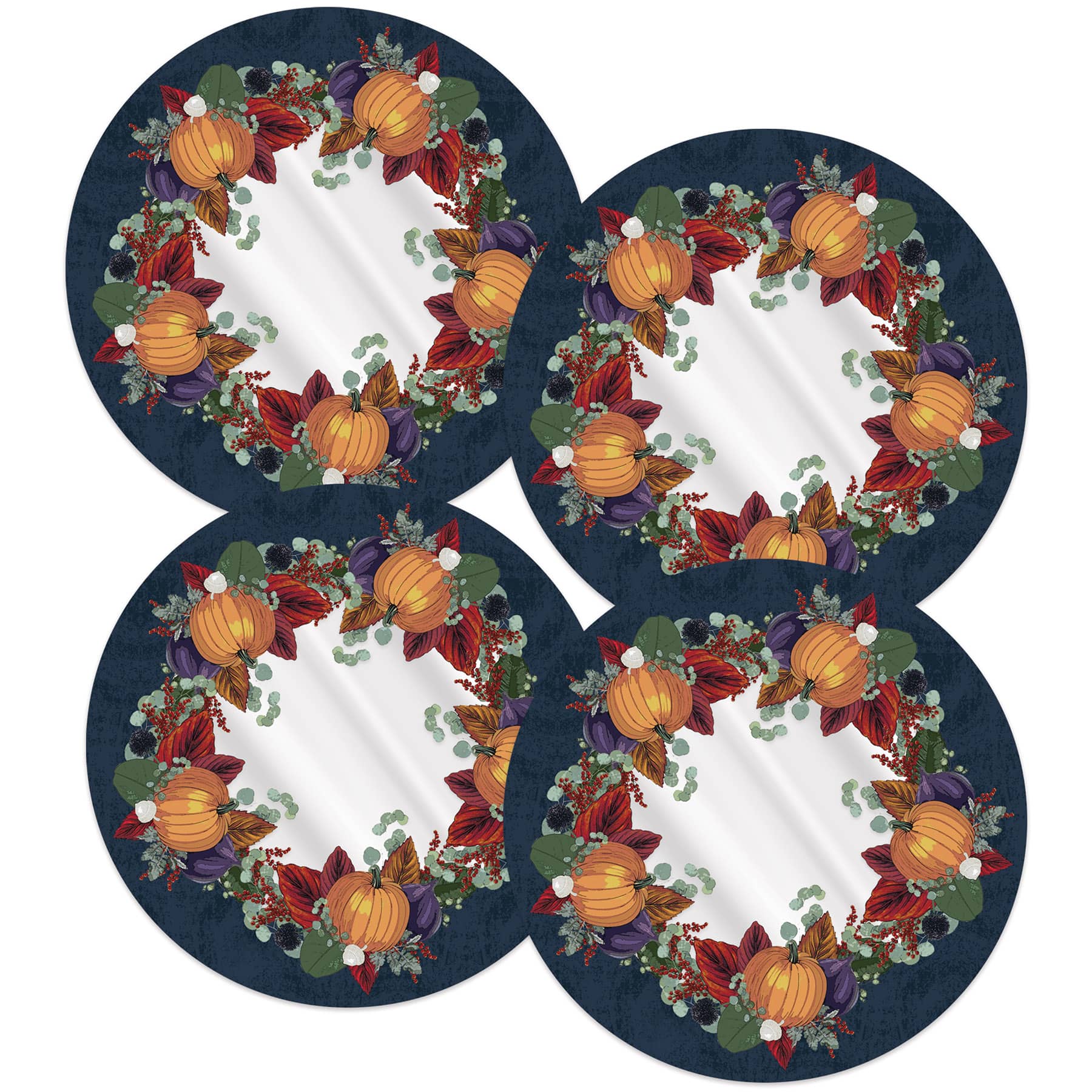 Plastic Fall Thanksgiving Placemats