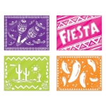 Plastic Fiesta Picado Style Placemats 