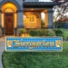 Plastic Jumbo Biergarten Yard Sign (Pack of 6) - 56038