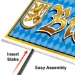 Plastic Jumbo Biergarten Yard Sign (Pack of 6) - 56038