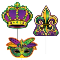 Plastic Mardi Gras Yard Signs (Pack of 18) plastic mardi gras yard signs, mardi gras yard decorations, mardi gras signs, fat tuesday decorations, mardi gras party supplies, outdoor mardi gras decor, mardi gras lawn signs, festival decorations, mardi gras party decorations, mardi gras event supplies, carnival party decorations, mardi gras decor pack of 18