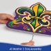 Plastic Mardi Gras Yard Signs (Pack of 18) - 56623