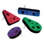 Assorted Colors and Shapes Plastic Metallic Noisemakers for New Years Eve