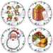 Clear Plastic Santa's Workshop Placemats