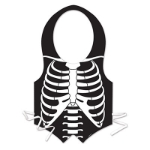 Plastic Skeleton Rib Cage Vest (Pack of 24) Plastic Skeleton Rib Cage Vest, skeleton, party favor, halloween, wholesale, inexpensive, bulk