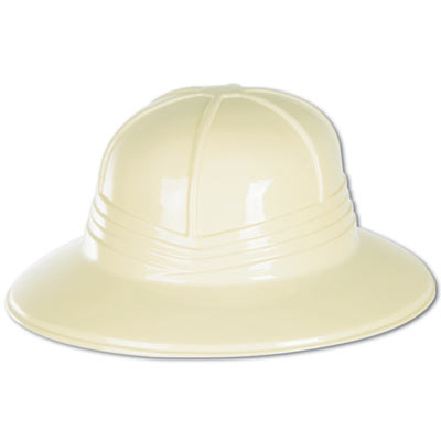 Off White colored sun hat perfect for a wild safari or jungle party