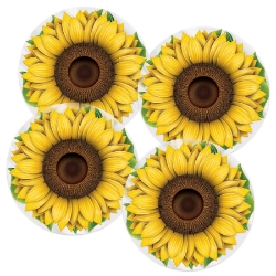 Plastic Sunflower Placemats