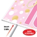 Plastic Sweet 16 Yard Sign (Pack of 6) - 56545