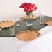 Plastic Tropical Leaf Table Runner (Pack of 6) - 53989