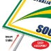 Plastic Soccer Yard Sign - Australia (Pack of 6) - 54477-AUS