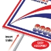 Plastic Soccer Yard Sign - France (Pack of 6) - 54477-FRA