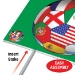 Plastic Soccer Yard Sign - International (Pack of 6) - 54477-INT
