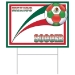Plastic Soccer Yard Sign - Mexico (Pack of 6) - 54477-MEX