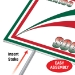 Plastic Soccer Yard Sign - Mexico (Pack of 6) - 54477-MEX