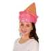 Plush Ice Cream Cone Hat (Pack of 12) - 66228