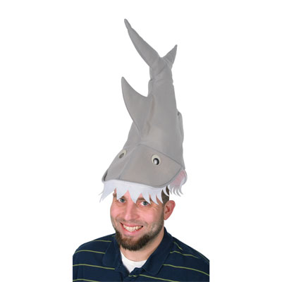 Comfortable Plush Shark Hat for shark week