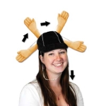 Plush Touchdown Cap for a sports event