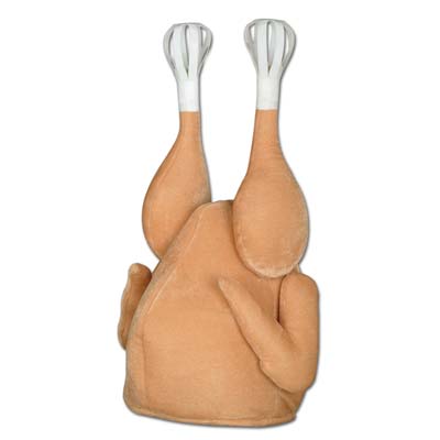 Plush Turkey Hat for Thanksgiving 